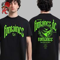 Fontaines DC Romance JK ir Airijos turas 2024 Iš Airijos į pasaulį Unisex marškinėliai XL