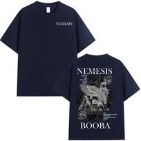 Raperis Booba Nero Nemesis Albumas Vintažiniai Grafiniai Marškinėliai Vyrams Moterims Hip Hop Marškinėliai Trumpomis Rankovėmis Minkštos Medvilnės Gatvės Stiliaus Marškinėliai S