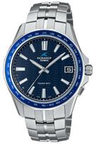 Casio Oceanus laikrodis Pagamintas saulės energija Safyro mėlynumo (OCW-S400-2AJF) Japonija, Manta, „Bluetooth“, Radijo bangomis valdomas laikrodis, Kristalas, Vyriškas, mėlyna