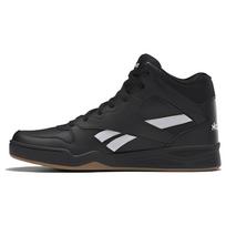 Reebok Royal BB4500 Hi2 Classic patogūs aukštakulniai krepšinio bateliai vyrams, juodi ir balti, GY6302 42.5