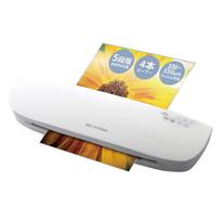 Iris Ohyama LFA34AR Wrinkle Temperature Laminator, A3/A4 Compatible, 2-Minute Warm-Up Time, Prevention, Control, Bubble-Free, White/Silver