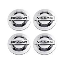 2025 Skirta Nissan 4 vnt. 54mm 60mm Automobilio ratlankio centro dangteliai Ratlankio apdaila Ženklelis Emblema Išorės stilius Skirta Nissan J10 Trail Tiida Tean