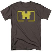 Atari Adventure Screen Art Adult 18/1 T-Shirt Charcoal Unisex T-Shirt XXL