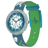 SWATCH Vaikams Flik Flak Laikrodis ZFBNP229 Green Dial