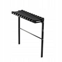 Sulankstomas metalinis suoliukas kapinėms 68cm suoliukas