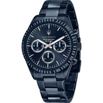Maserati Competizione Mėlynas Metalas/Mėlynas Vyriškas Kvarcinis Daugiafunkcis Laikrodis R8853100025 mėlyna