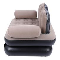 Pripučiama sofos-lova, tvirta apkrova, patogi ir minkšta pripučiama sofos čiužinio sofa, lengva nešti, pripučiama sofa kelionėms, stovyklavimui