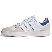 Adidas Neo Breaknet Plus Non-Slip Durable Low-Top Skate Shoes Men Sneakers White Blue FY9650 42