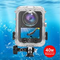 DJI Osmo 360 PULUZ 40m Gylio Vandeniui Atsparus Kameros Dėklas Nardymo Korpusas Povandeninis Dangtelis (Skaidrus) skaidri