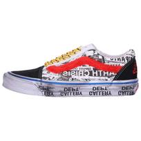 Galerijos skyrius. x Vans OG Old Skool LX Sėkmės Unisex Sportbačiai Juodi True-White VN0A4P3XBMW 35