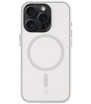 Baltas dėklas Apple iPhone 15 Pro telefonui "Tactical MagForce SmoothIsFast Cover"