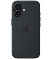 Originalus juodas "Silicone Magsafe Cover" dėklas Apple iPhone 17 telefonui "MGF14ZM/A"