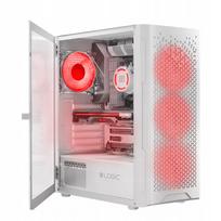 Baltas žaidimų kompiuteris – Ryzen 5, RTX 3050, 16GB RAM, 1 TB SSD, Wi-Fi, Windows 11