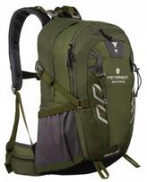 Turistinė trekingo kuprinė, Peterson PTN JPS-01 žalia 40L, puikiai tinka žygiams