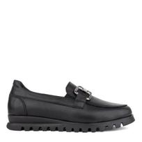 GRUNER SCHUHE Loaferiai moterims, Juoda, Loafers