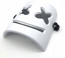 Marshmello Dj Cosplay kaukė balta 2, Suaugusiųjų dydis