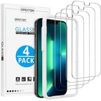 9H Grūdintas Stiklas Iphone 12 Pro / 13 Pro Max Ekrano Apsauga Omoton 4 Vnt.