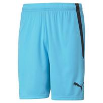 PUMA futbolo šortai vyrams PUMA teamLIGA Shorts Blue Atoll-Puma Black - 70492440, mėlyni