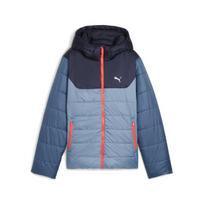 PUMA laisvalaikio striukė berniukams PUMA ESS Hooded Padded Jacket Cool Blue - 68522634, mėlyna, 176