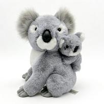 27cm Miško gyvūnas Koala pliušinis žaislas Australijos mėgstama pliušinė lėlė Apkabinti lapus Pripildyta gyvūno lėlė Gimtadienio dovana 27cm