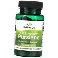 Portulako ekstraktas, Full Spectrum Purslane 400, Swanson 60 kaps. (71280185) 60vcaps