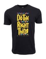 1989 DARYKITE TAI, KAS TEISINGA PROMO 'SPIKE LEE JUODI MARŠKINĖLIAI Unisex Marškinėliai XL