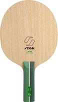 STIGA Aura Hybrid Carbon Shakehand Stalo teniso raketė ir 1602250137, Tiesus, Atšokimas, Valdymas,