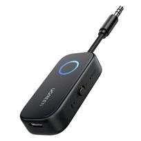 UGREEN Bluetooth belaidis siųstuvas-imtuvas namams ir automobiliui, dviguba pora AirPods ir Bluetooth Aux garso įrenginiams, su TELEC sertifikatu automobiliui ir bėgimo takeliams juoda