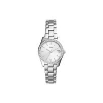 FOSSIL Wrist Watch Quartz Movement Stainless Steel Strap 32mm Silver Dial Women's Watch 50m Water Resistant ES4317 Silver Dial