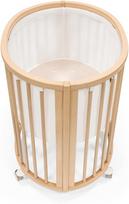 Stokke Sleepy Mini lopšio tinklelis, kvėpuojantis ir vėdinamas 3D tinklelio medvilnės įklotas, Medžiaga, Neslystantis, balta