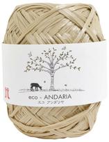 Hamanaka Eco Andaria Vidutinis rinkinys 0200 Amatai, Storas, Spalvotas. 169, Smėlio spalvos, 40g, Apie. 80m, 5,