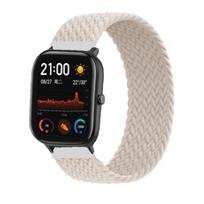 20mm 22mm laikrodžio dirželiai, skirti Amazfit GTS/4/3/2/2e/GTS2 Mini/GTR 4/3 pro/GTR2/2e/2 pintas solo kilpos apyrankė Amazfit bip 6 5 juosta 20mm&XXS
