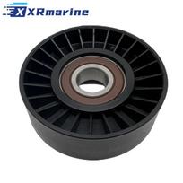 NAUJAS 8M6500024 Mercruiser V formos diržo įtempiklio plokščiam skriemuliui su guoliu 710-8M6500024 865598 Jūrų dalys 818382 juoda