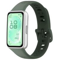 Sportinis silikoninis dirželis Huawei Band 11/11 Pro priedams Pakeitimas Originalus apyrankės pulseira correa Huawei Bands 11 NFC Huawei Band 11 juoda
