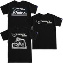 FD3S JM1FD RX7 RX-7 SP Type R Spirit R Engine Drifting Turbo Boost T Shirt Unisex T-Shirt M