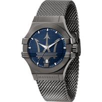 Maserati Potenza Mėlynas Metalikas Antracitas Vyriškas Kvarcinis Laikrodis R8853108005 mėlyna