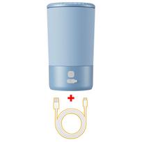 Pet Foot Washing Machine Electric Pet Paw Cleaner Automatic Dog Quick Cleaner Pet Paw Portable Low Noise Waterproof Foot Cup mėlyna