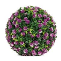 1/2 vnt. 20/25 cm dirbtinio buksmedžio rutulys, atsparus UV spinduliams, oro sąlygoms, pakabinamas dirbtinis gėlių žalumos rutulys lauko sodo verandos kiemo dirbtinis buksmedis 20cm 1pc