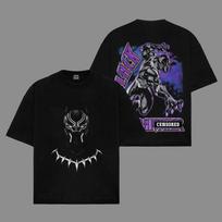 Juodi T'challa Panteros Superherojų MCU Marškinėliai, Retro Filmo Marškinėliai, Dydžio Negalvojantys Skalbti Unisex Marškinėliai XXXXL