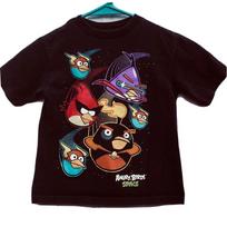 Angry Birds Space Black Gift For Fan S-2345XL Black T-shirt M718 Unisex T-Shirt L