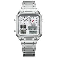 CITIZEN Record Label Thermo Sensor Available at Select and JG2120-65A Watch, White, Retailers, Men's Women's balta