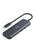 Anker 332 Hub with 100W USB PD 4K HDMI 5Gbps Data and Ports USB-C (5-in-1) Support, Port, High-Speed Transfer, USB-C/USB-A juoda