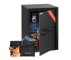 Brihard Business XL LCD E Black Pearl biuro seifas