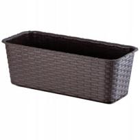 Balkono vazono dėžutė 40cm rotango