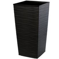 Gėlių vazonas su įdėklu Vazonas 57 cm Juodas