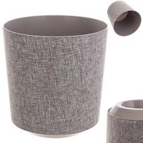 Vazonas 30 cm, plastikinis, rusvai pilkas (taupe)