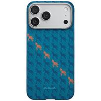 PITAKA Happiness Rides Edge Case MagSafe Case for iPhone 17 Pro Max, Indigo