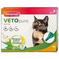Beaphar Cat Veto Pure Spot On Neem Extract N3 | 113661 | 8711231211111