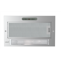 Gartraukis CATA GK 4500 X, energijos efektyvumo klasė B, plotis 51 cm, 360 m³/h, slankiklis, LED, sidabrinis.
