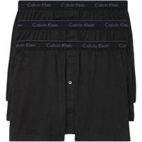 Calvin Klein vyriškos trumpikės su raidžių spauda, 3 vnt. pakuotė, juodos NB4005-001 S black